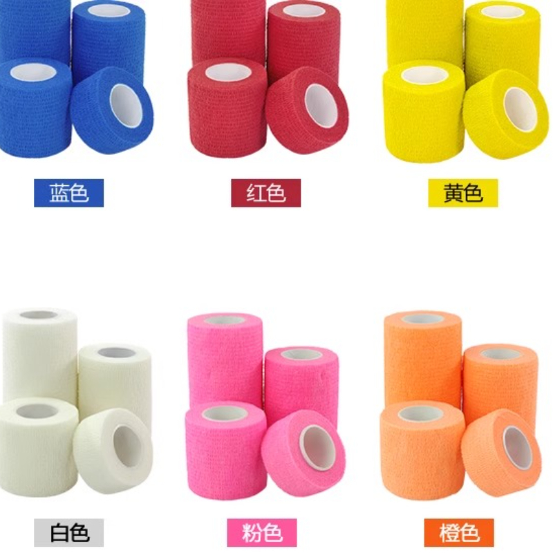 1pc auto-adesivo bandagem elástica elastoplast esportes envoltório fita protetor esportivo para joelho dedo tornozelo palma kit de primeiros socorros