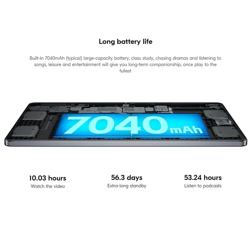 Firmware globale Lenovo Xiaoxin Pad 2024 Tablet 6GB 8GB 128GB 256GB 11 "Display Qualcomm Snapdragon 685 WIFI 7040mAh Android Tab