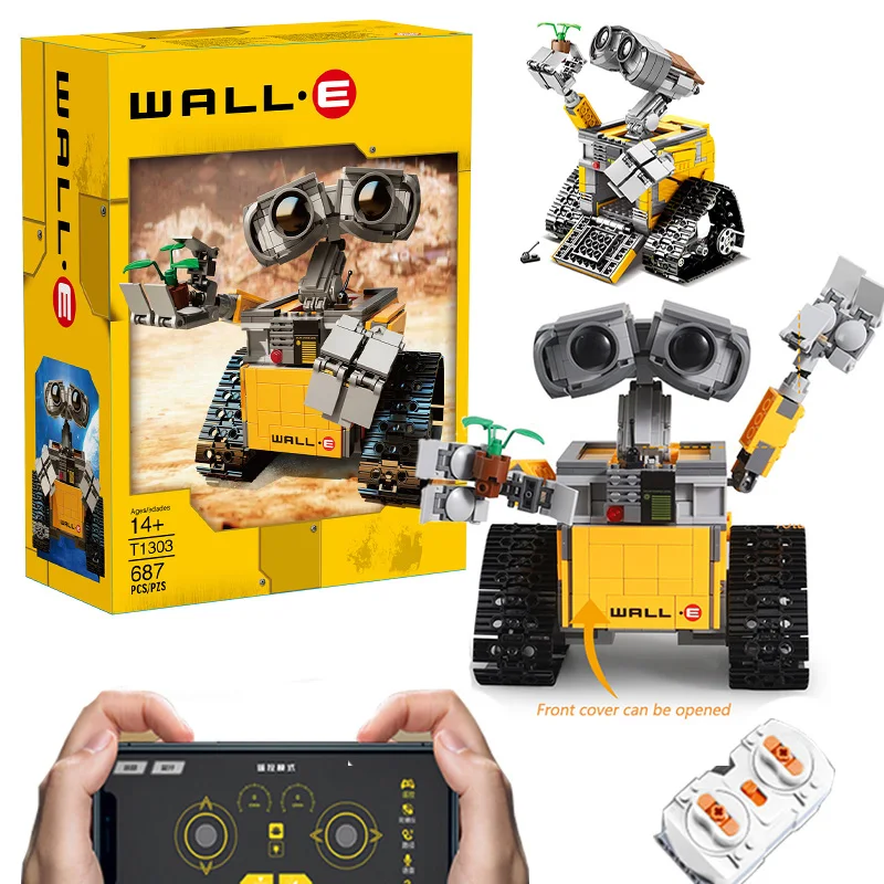 Bausteine 2024, brandneue 687-teilige elektrische Hi-Tech-App, RC-Roboter, Motor, Leistungsfunktion, Bausteine, Kinderspielzeug, Geschenk