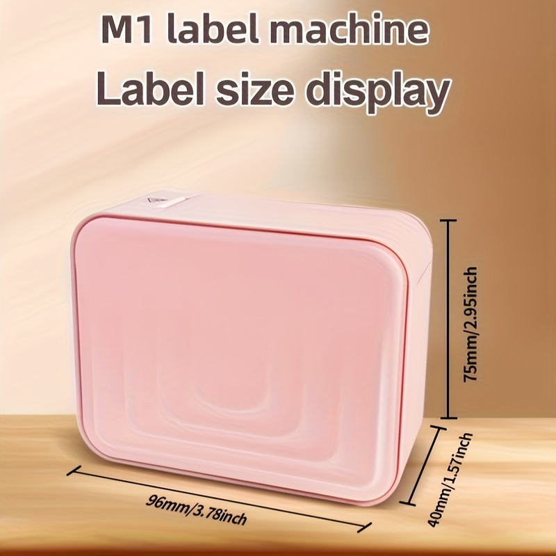 M1 portable ink free Bluetooth mini thermal label printer, similar to D30P15 D11 D101 D110 printer, or corresponding consumables