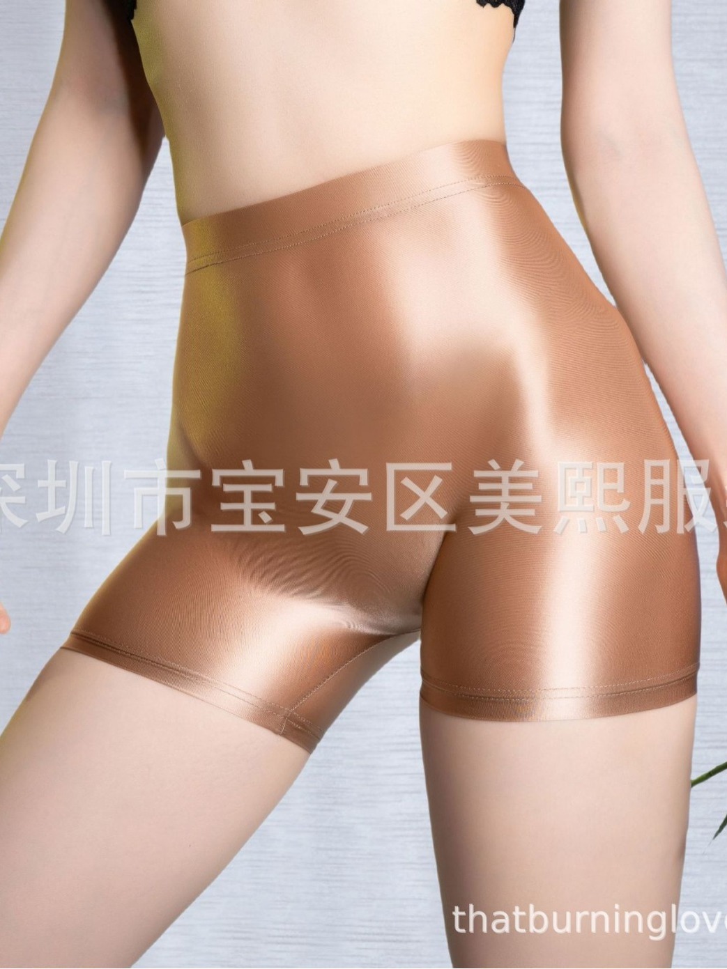 Short transparent brillant unisexe, sexy, doux, à la mode, R0LK