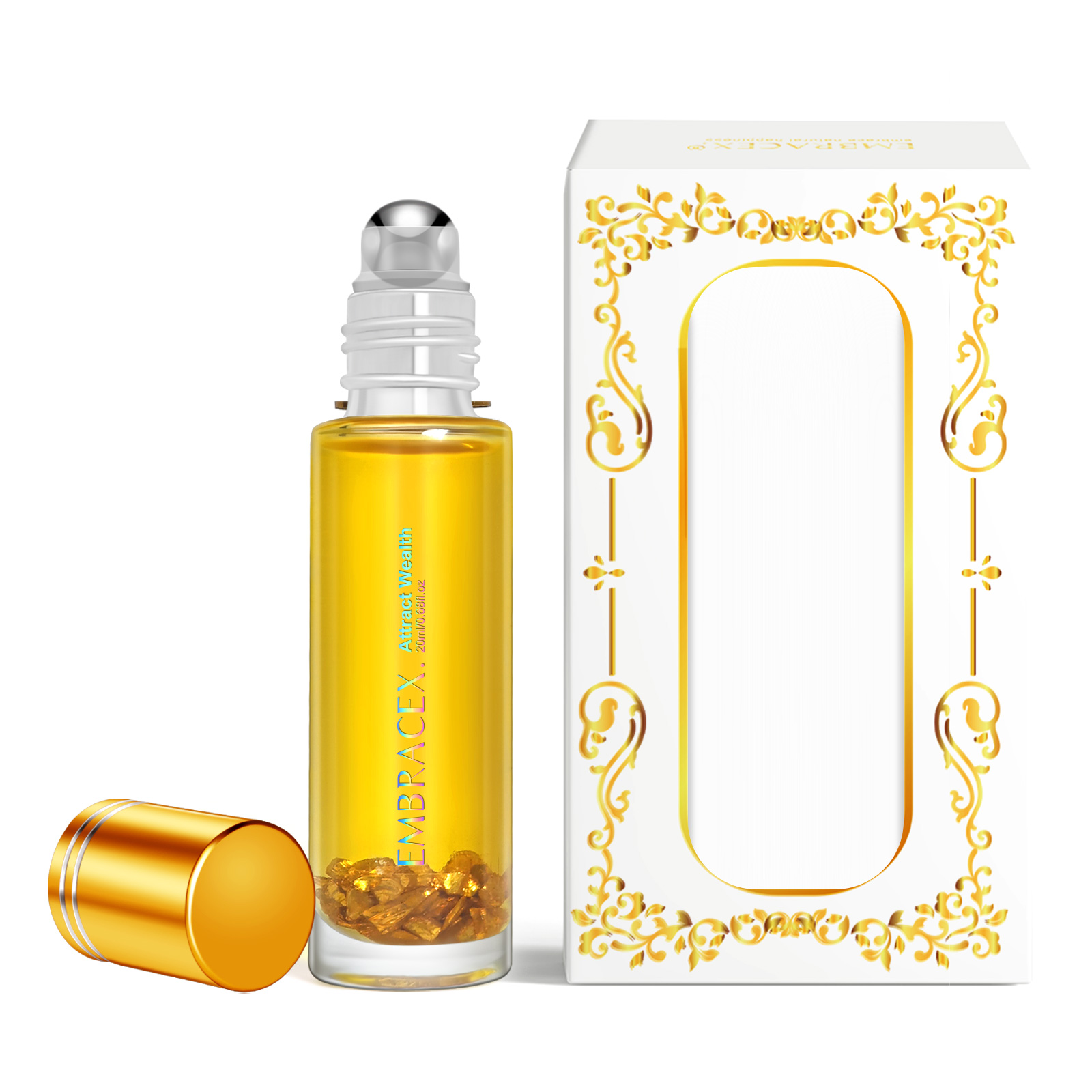 20 ml Attract Wealth Parfüm Ätherisches Öl Rollerball Parfüm Weihnachtsgeschenke Roller Parfüm Attract mehr Geld