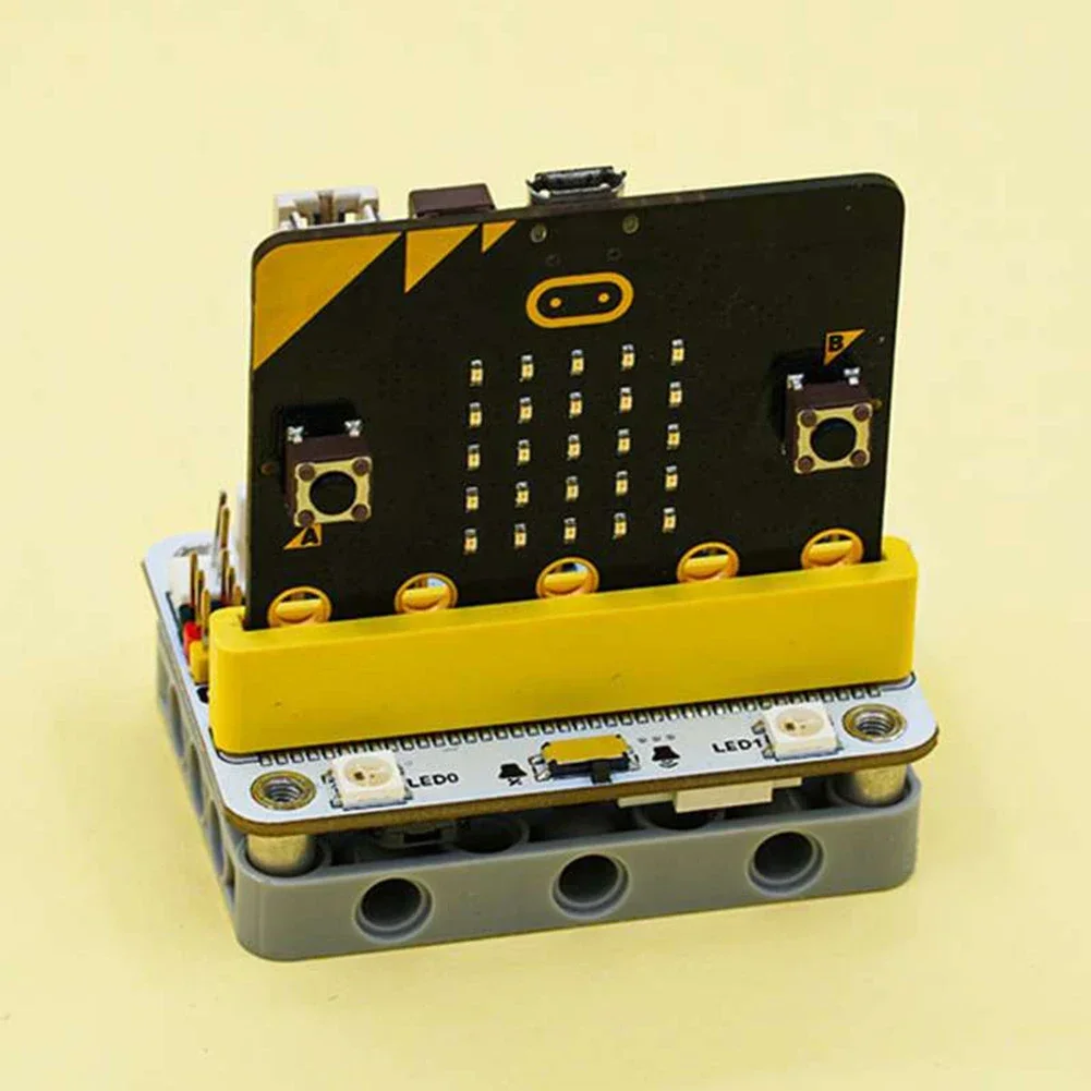 Elecfreaks Wukong Micro:Bit Extension Board Adapter Mechanische Fingerprogrammierung für Bausteine Bildung Programm Lernen