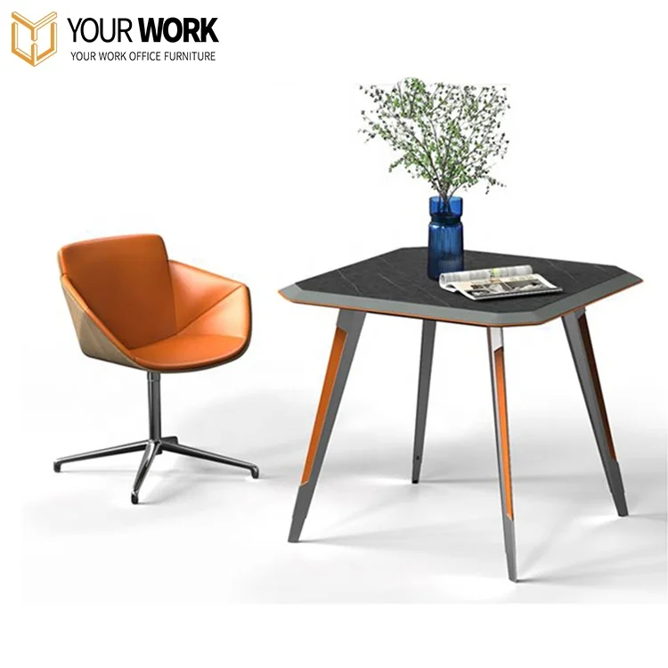 Mesa de centro de grão de madeira cinza claro conjunto de mesa de centro de móveis simples e modernos