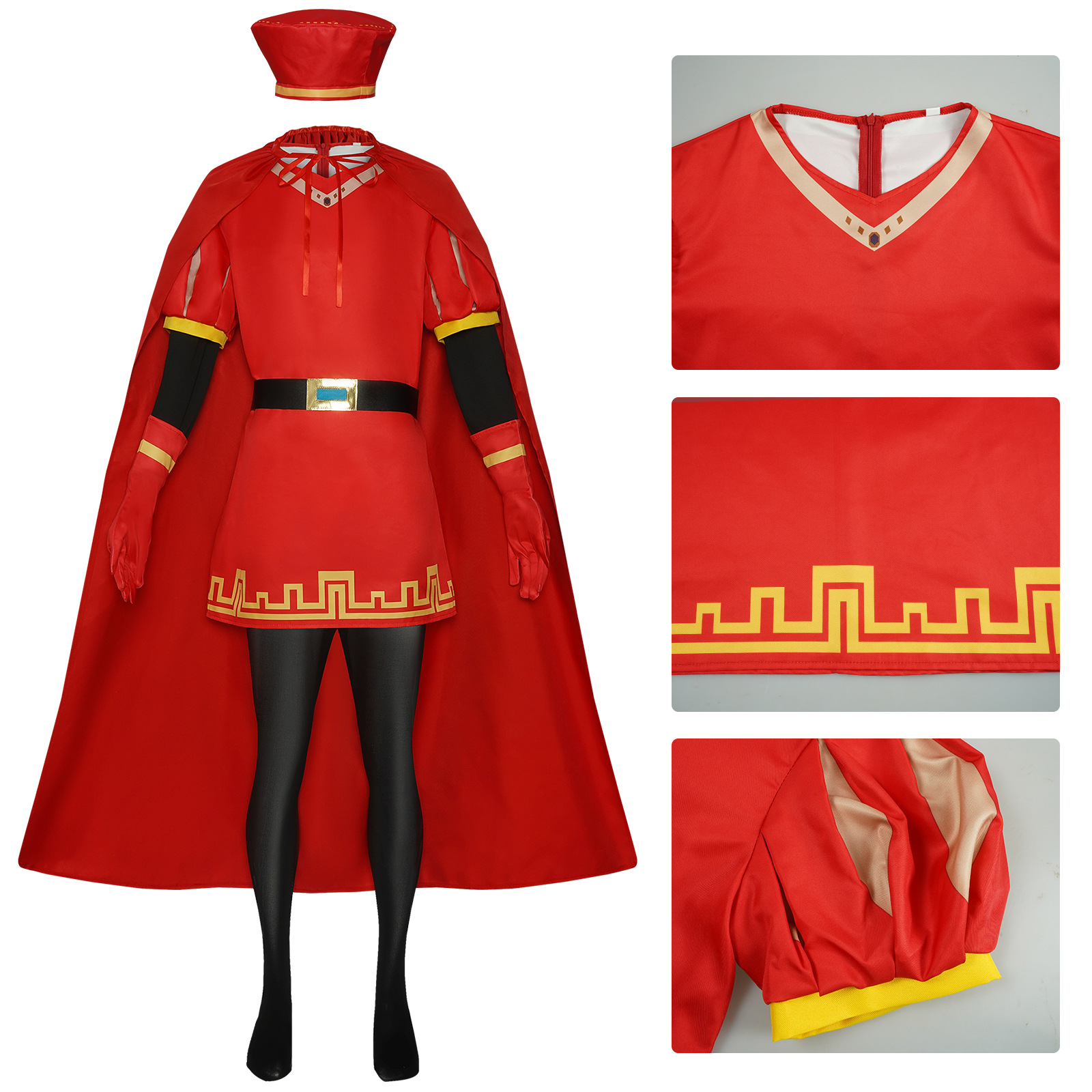 Vêtements de monstre d'halloween, costumes de spectacle sur scène de cosplay du seigneur Farquaad