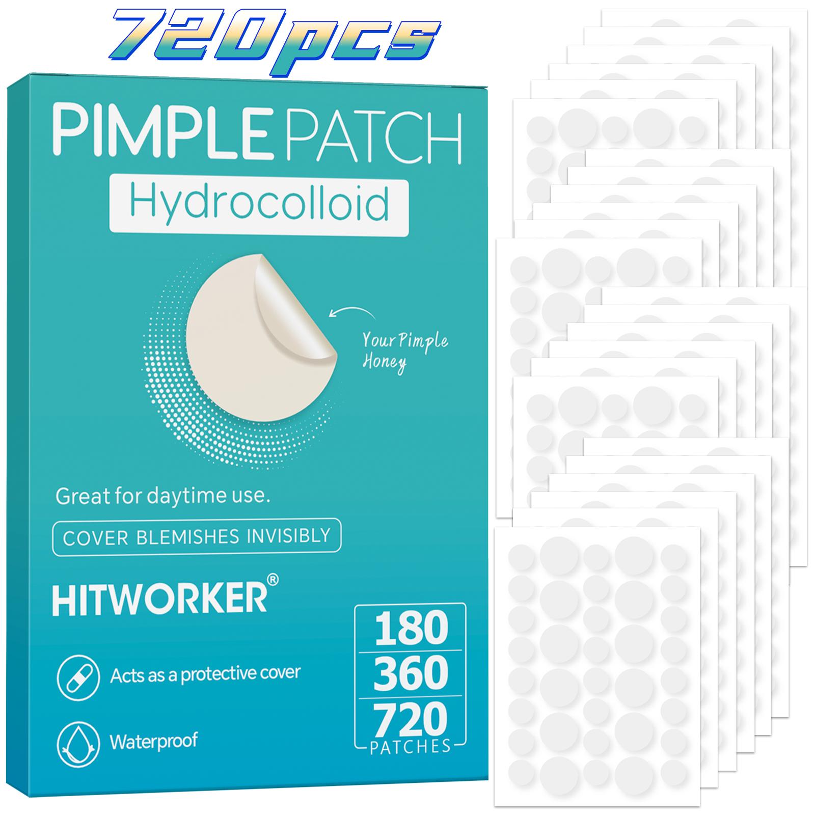 180/360/720개입 하이드로겔 여드름 패치는 남녀 모두에게 적합하며 여드름을 효과적으로 커버할 수 있습니다.