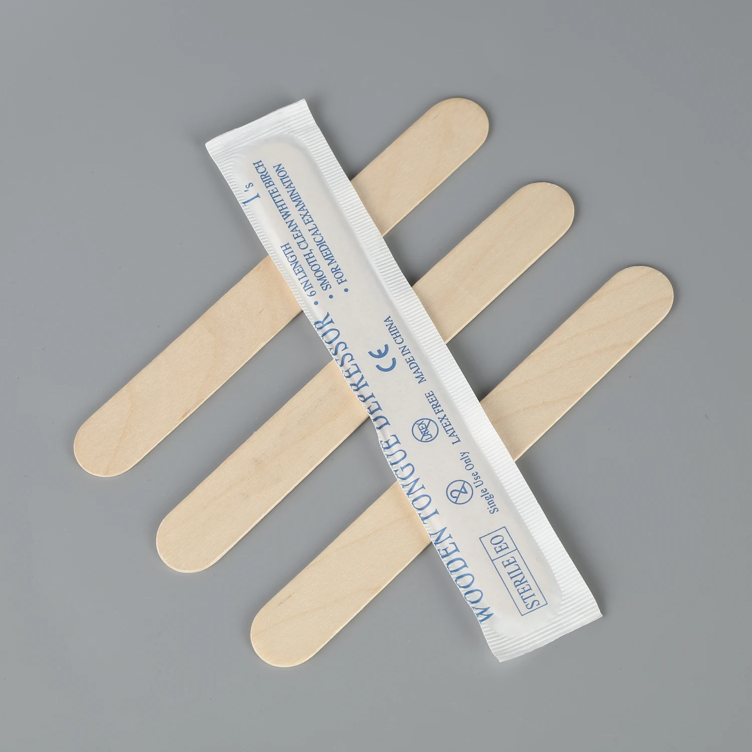 Spatules à cire jetables en bois, applicateurs de bâtons d'épilation, outil professionnel de abaisse-langue pour Spa du visage