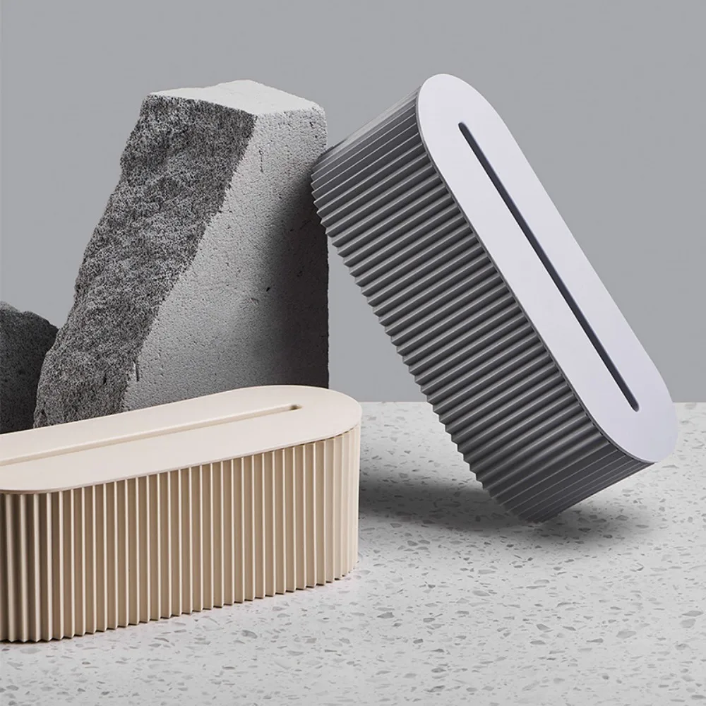 Scatola per organizer per cavi Nascondi la linea di ricarica e la gestione della presa multipla Supporto per telefono Copertura per presa per decorazione domestica nordica