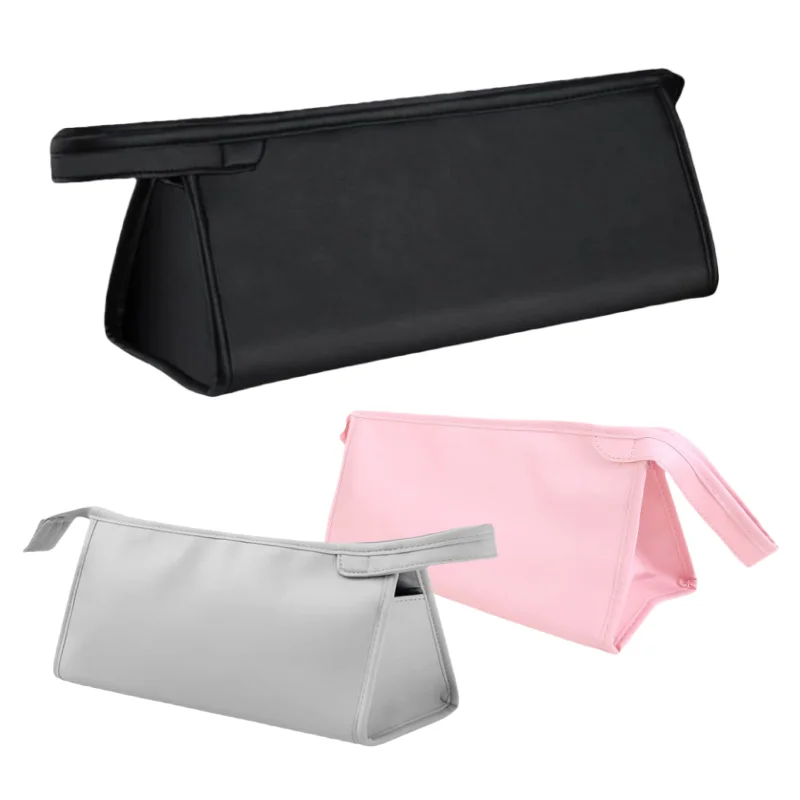 Hair Dryer Carrying Case Waterproof Hair Dryer Storage Case PU Leather Storage Bag Portable Travel Case Storage 1pc Travel Case