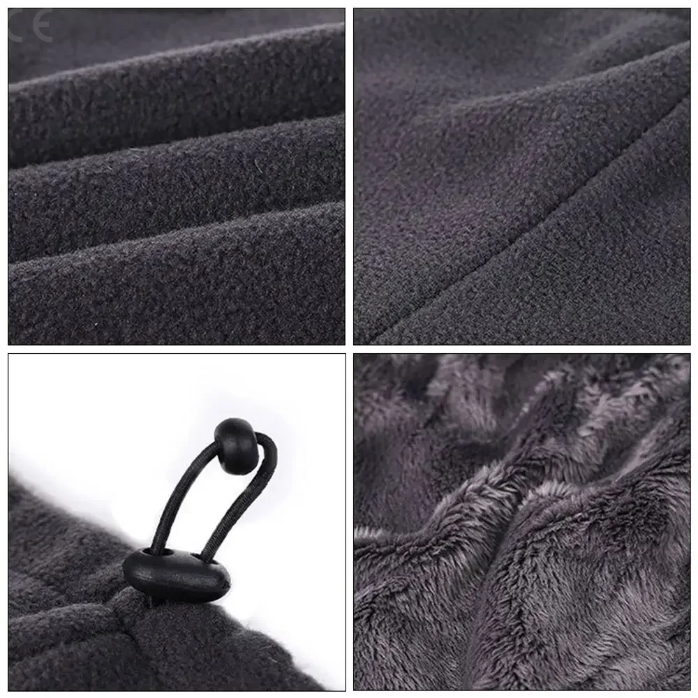 Winter Motorrad Warme Maske Männer Frauen Fleece Hals Outdoor Wärmer Winddicht Schal Camping Wandern Balaclava Radfahren Gesichtsmaske