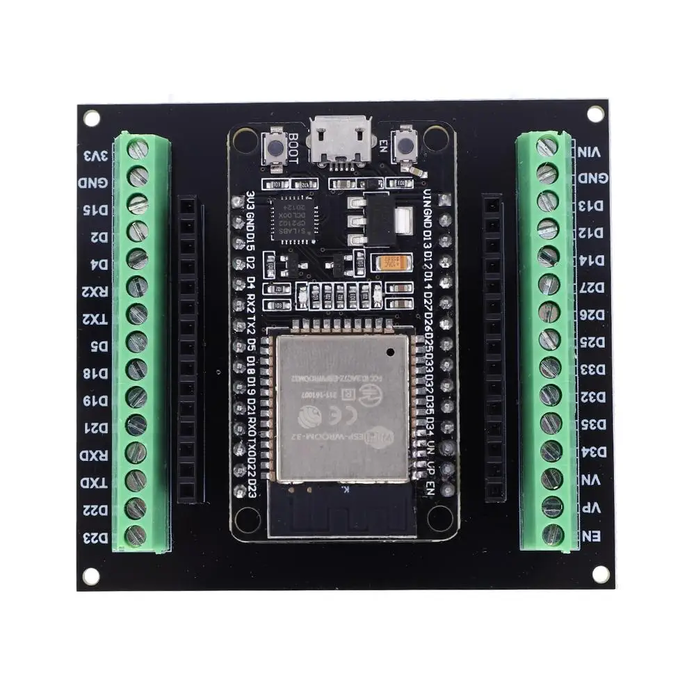 ESP-WROOM-32 ESP32-S Development Board Type-C PLR ESP32 Bluetooth Wifi ESP32 Nodemcu Bluetooth Module + ESP32 Breakout Board