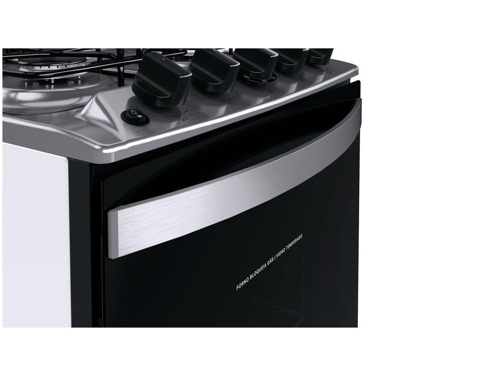 Fogão 4 Bocas Brastemp Branco BFO4NBB - Bivolt