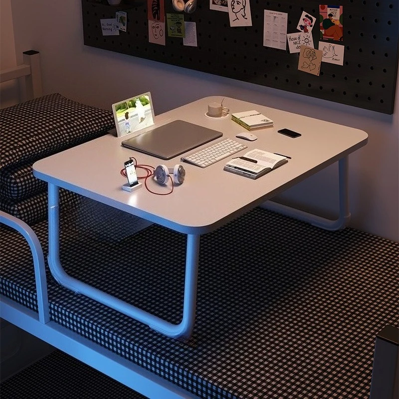 1pc Portable Ergonomic Cork Lap Desk with Bamboo Finish, Work Ergonomic Stand,Foldable Desk Design,Stable Desk Design