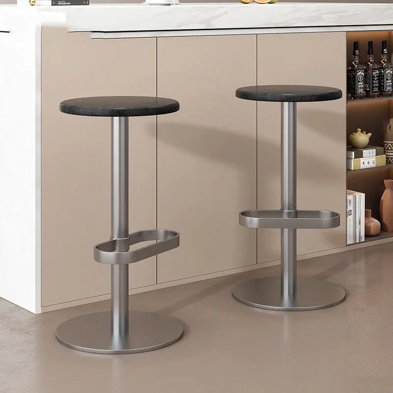 Minimalist Modern Designer เก้าอี้บาร์ Nordic แต่งหน้าความงาม Elegant เคาน์เตอร์ Barstools ร้านอาหาร Chaise Garden เฟอร์นิเจอร์