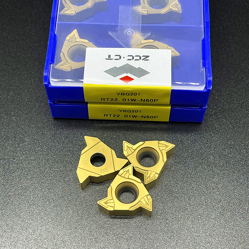 RT16.01W-G60P YBG201 RT16.01N-G60P YBG201 RT22.01W-N60P YBG201 RT22.01N-N60P ZCC.CT Hoja de aleación dura para corte de hilo de alta calidad
