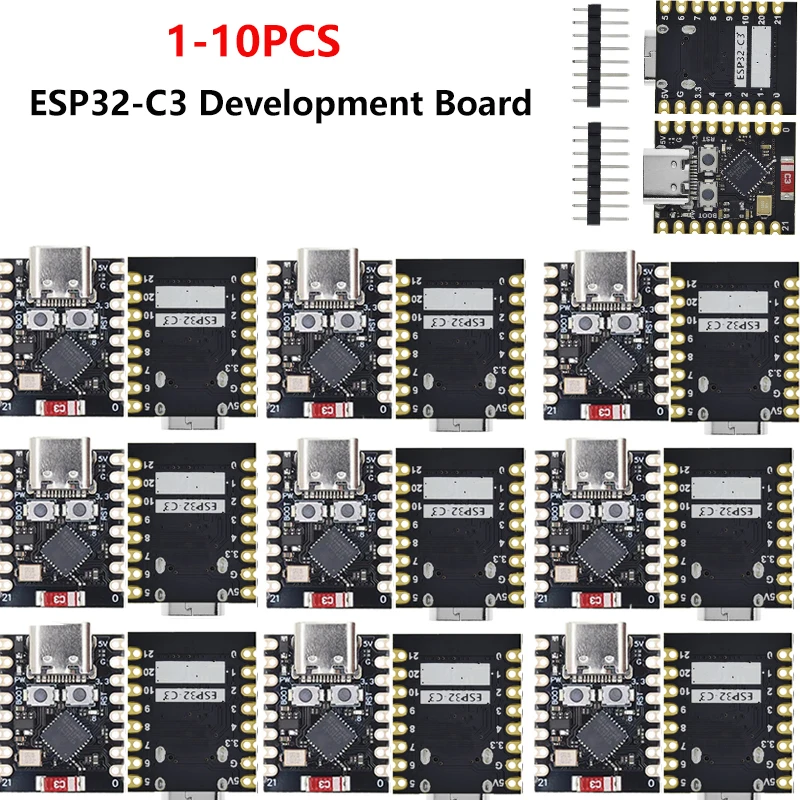 1-10 шт. ESP32-C3 макетная плата ESP32 SuperMini макетная плата ESP32 макетная плата WiFi Bluetooth для Arduino