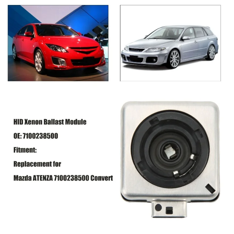 Substituição do ignitor do módulo 7100238500 D4 do lastro do xenônio HID para a conversão de Mazda ATENZA