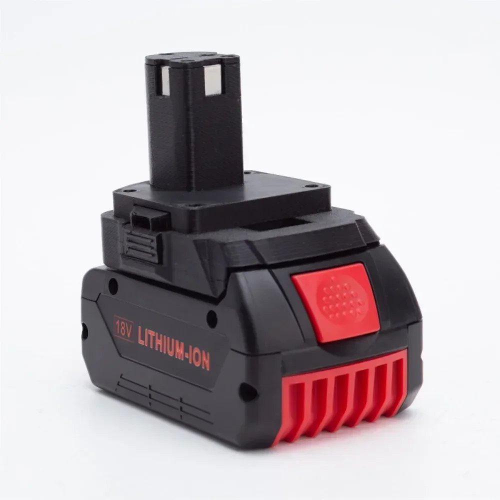 バッテリー変換アダプター BOSCH 18V リチウムバッテリーから Ryobi ONE+18V 電動工具コネクター用 (バッテリーなし)