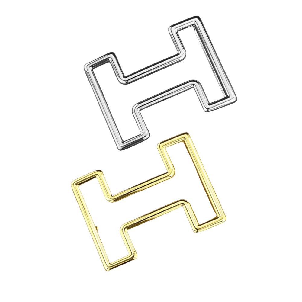 男性と女性のためのベルトバックルなし,hのダブル文字,デザイナーブランド,ファッションドレスアクセサリー,装飾,35mm-40mm,高級品