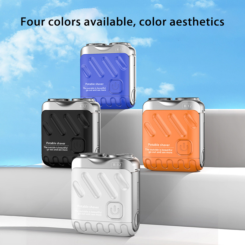 Xiaomi 남성용 면도기 IPX7 방수 Type-C 휴대용 충전식 미니 여행 로터리 나이프 전기 면도기 헤어 수염 트리머