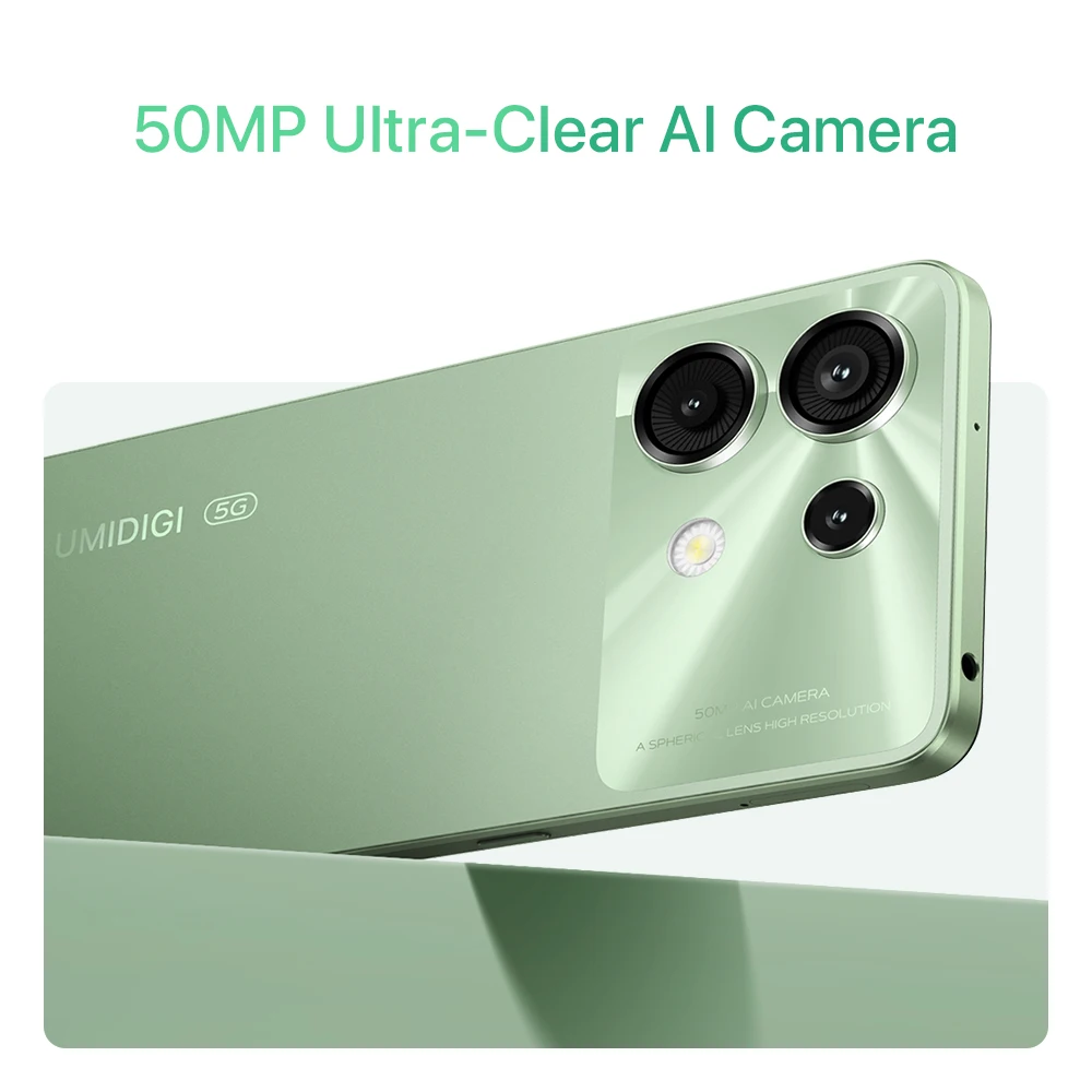 [World Premiere] UMIDIGI G9 5G Smartphone 5G Android 14  8-Core 6GB 128GB 6.75” 90Hz HD+ 50MP 5000mAh 18W Charging 5G cellphone