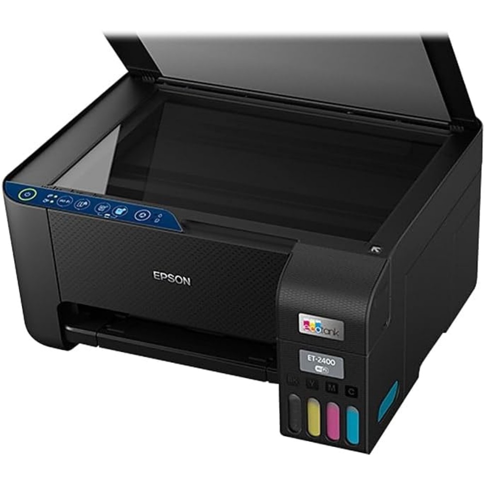 EcoTank ET-2400 Wireless Color All-in-One Cartridge-Free Supertank Printer with Scan and Copy – Easy, Everyday Home Printing