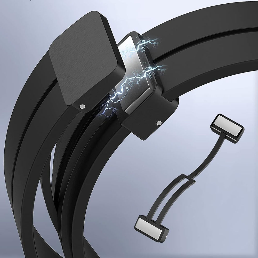 サムスンギャラクシーウォッチ用シリコンストラップ,クラシックウォッチバンド,磁気クラスプ,7,6,5,4,5 pro,6,4,40mm, 44mm, 45mm用