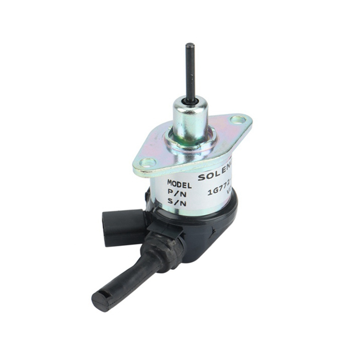 Kubotaエンジン用の燃料シャット付きソレノイドバルブ、12v、1g772-60014、1g772-60012、v2607、v3300、v3600、KX057-4、m6040fc、svl75