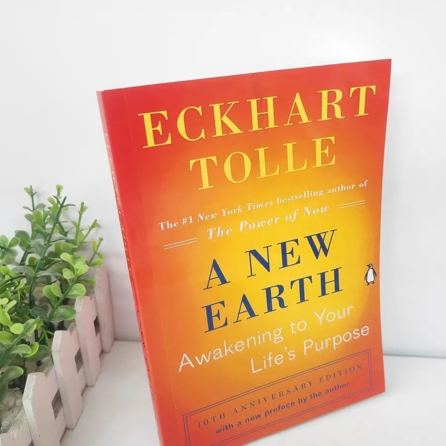 Eine neue Erde von Eckhart Tolle Awakening to Your Life's Purpose Englisches Buch Taschenbuch Libros