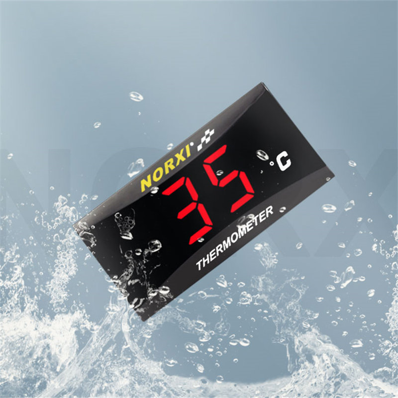 Motorrad thermometer Wasser Temperatur Mini Meter Für XMAX 250 300 NMAX CB400 CB500X Sensor thermometer messgeräte