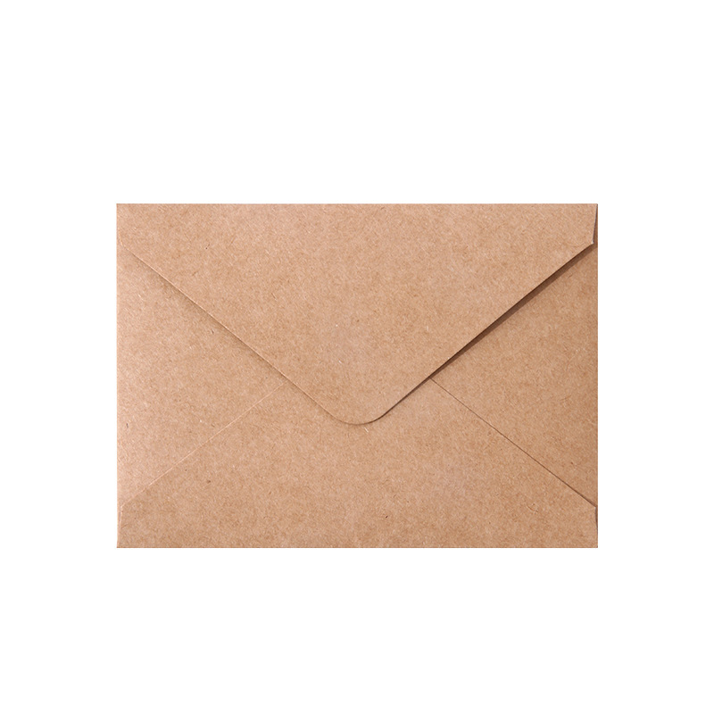 50 ピース/ロット封筒 140 グラムクラフト紙はがき結婚式招待状 19 × 14 センチメートル封筒事務用品文具収納