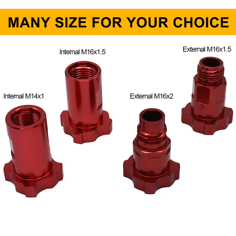 Xịt Adapter Đầu Nối Nhanh M1.6X1.5/M14X1mm Cổng Kết Nối Phù Hợp Với Không-Vệ Sinh Cốc