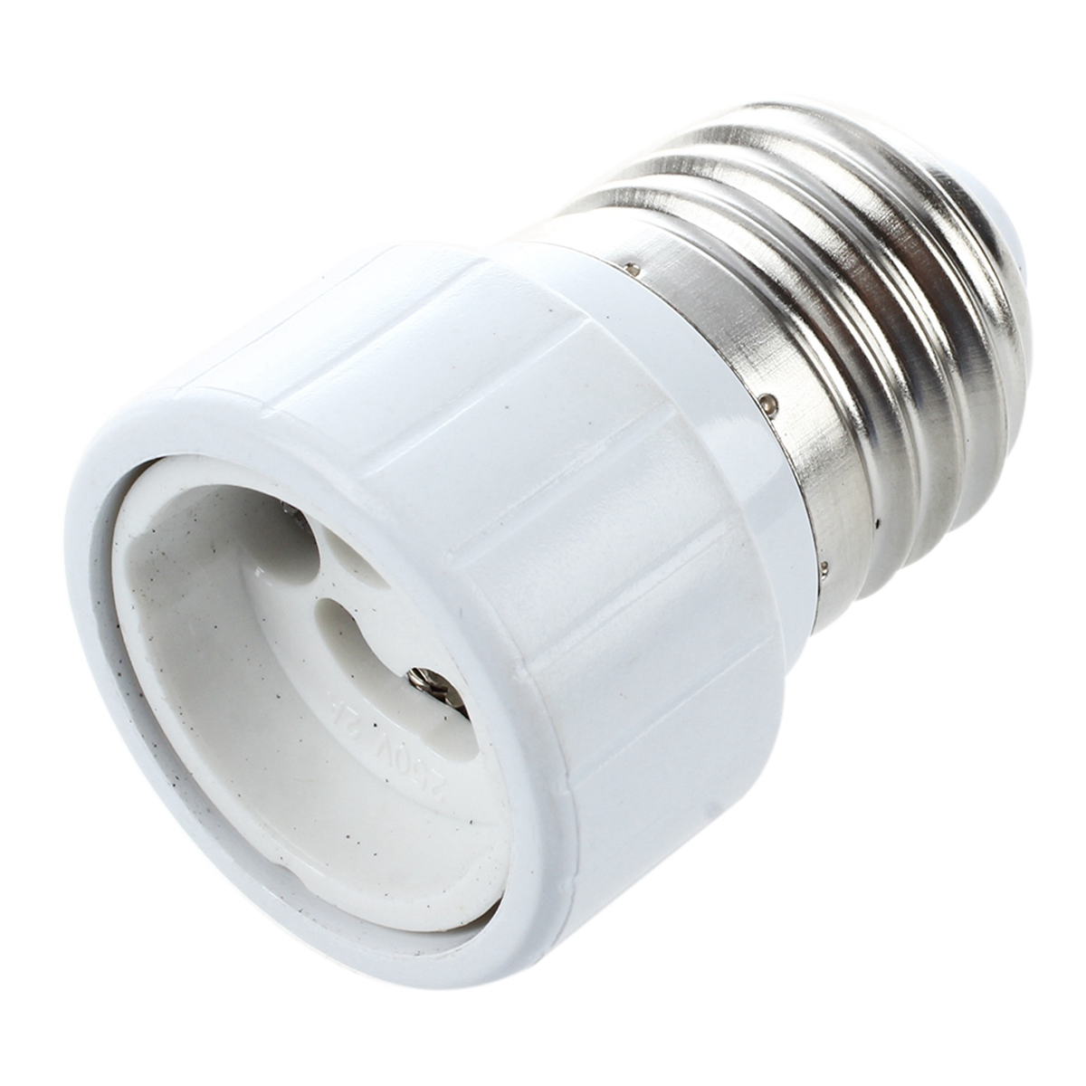 A71P 4X Lamp Adapter Lamp Socket for GU10 to E27 Light Bulbs