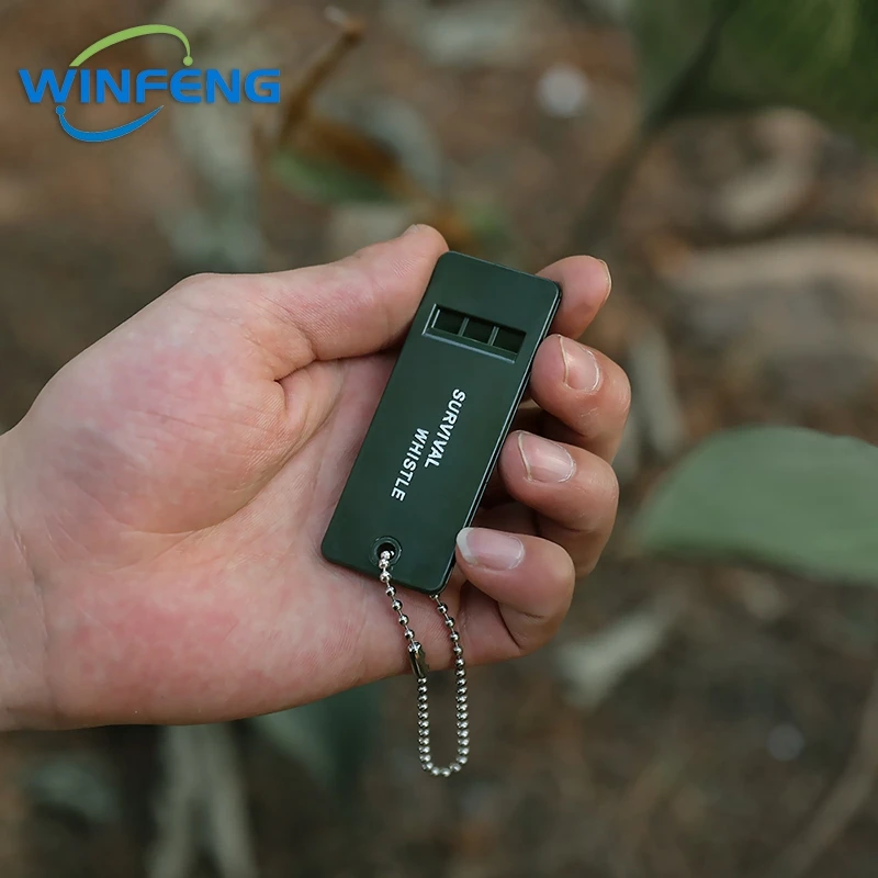 アウトドアサバイバルホイッスル,緊急信号救助,キャンプ,ハイキング,登山,EDC,スポーツレフリー用のキーホルダー