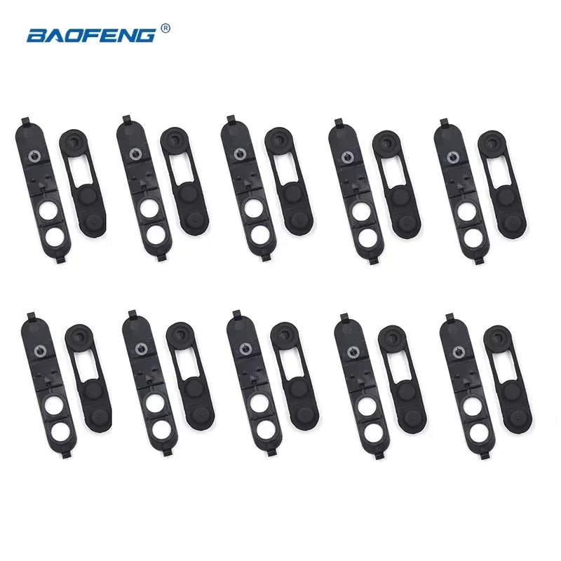 1 Sets PTT Button Lock and PTT Rubber Key for Motorola XiR P3688 DEP450 DP1400 Portable Radio Walkie Talkie Repair Kits