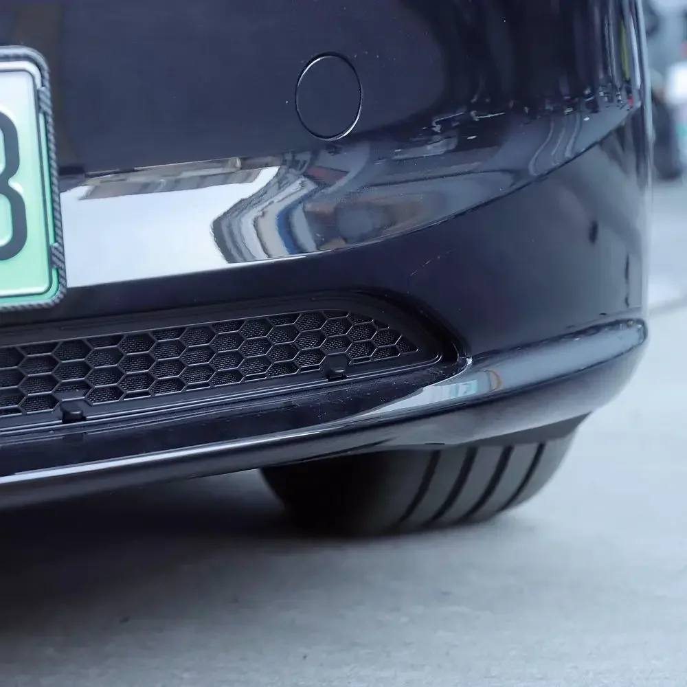 Für Tesla Model 3 Highland 2024 2025 Modell Y Juniper Untere Stoßstange Anti Insekten Net Staub Proof Inneren Lüftungsgitter Abdeckung vordere Abdeckung