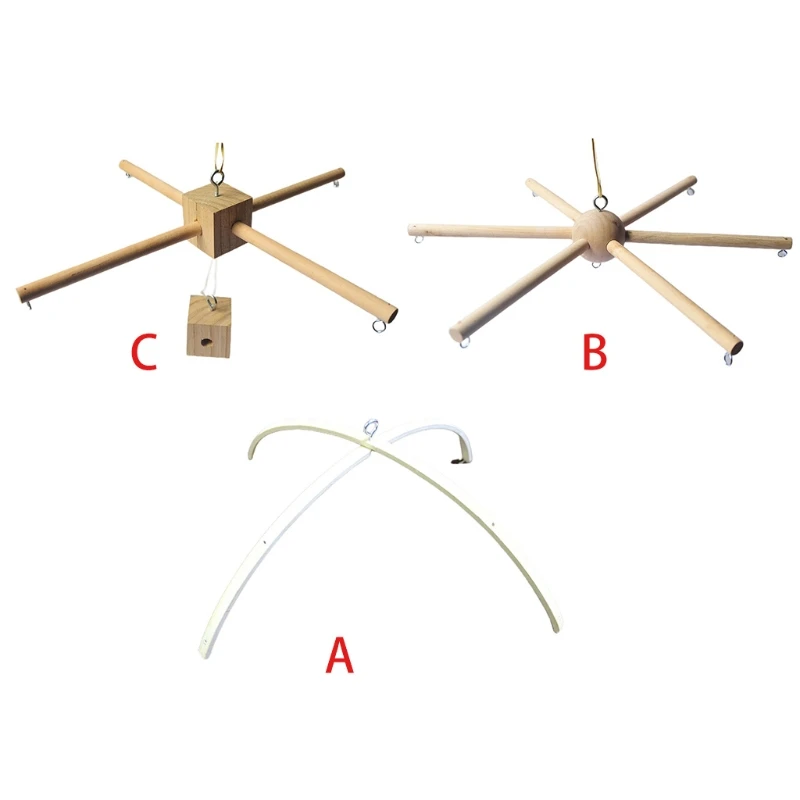Gỗ Cho Bé Di Động Móc Treo Nôi Cho Bé Di Động Móc Treo Khung Di Động DIY
