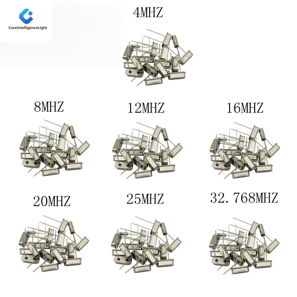 Электронный комплект XZG Hc-49s Hc-49S Кварцевые генераторы 7 видов X 5 шт. 32,768k 4 МГц 8 МГц 12 МГц 16 МГц 20 МГц 25 МГц