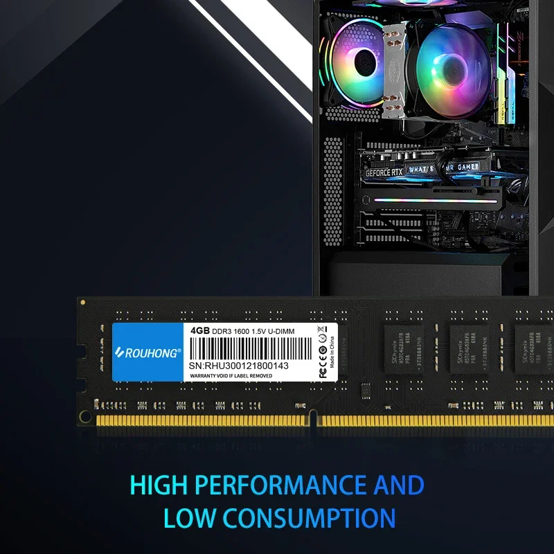 Memoria ram ddr4 ram 8gb 16gb 32gb stick 3200mhz pin pc4 desktop universal speicher