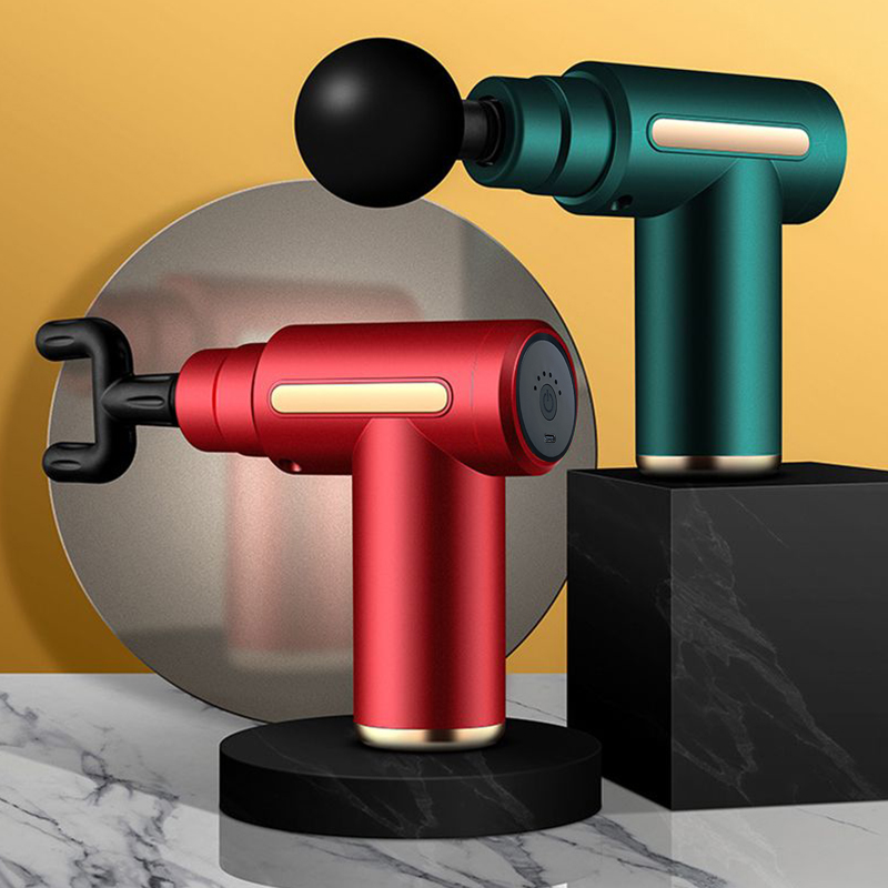 Equipo de masaje membrana de cuello Rob instrumento de masaje de columna Cervical Mini pistola de Fascia pistola de masaje inalámbrica relajación muscular