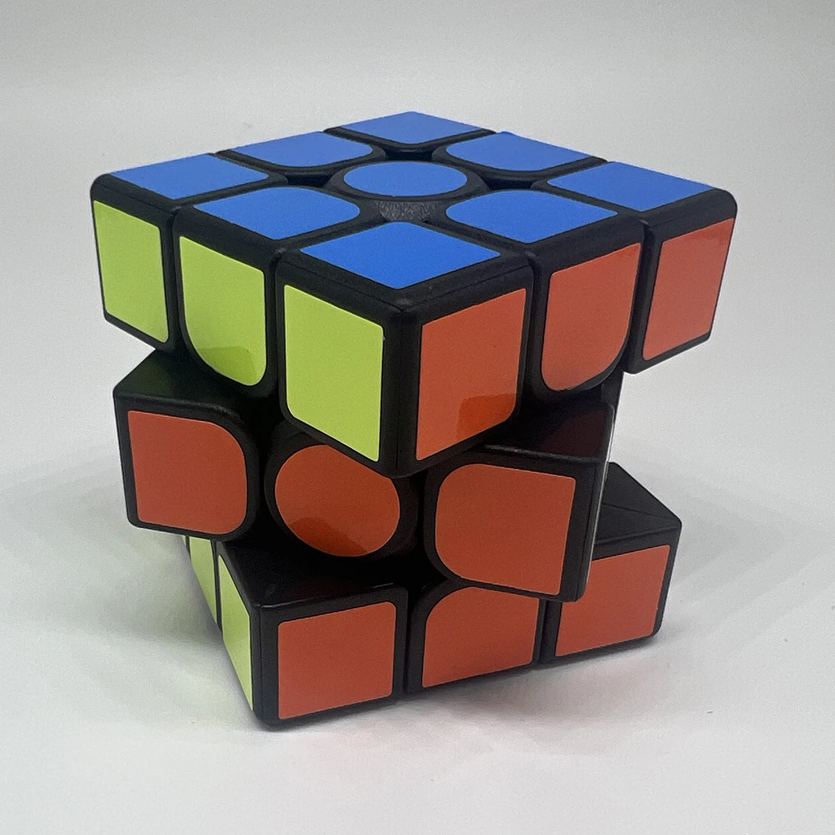 Magische Kubus 3x3 Sticker Magische Kubus leuke stress hersenen stimuleren Educatief Speelgoed Kinderen Puzzel Competitie speelgoed cadeau