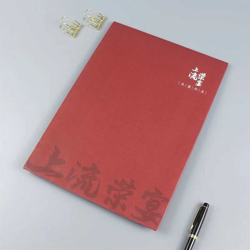 custom.Custom Paper Folders Office Supplier Portable Paper Folder with Pocket Customize Presentation Folders