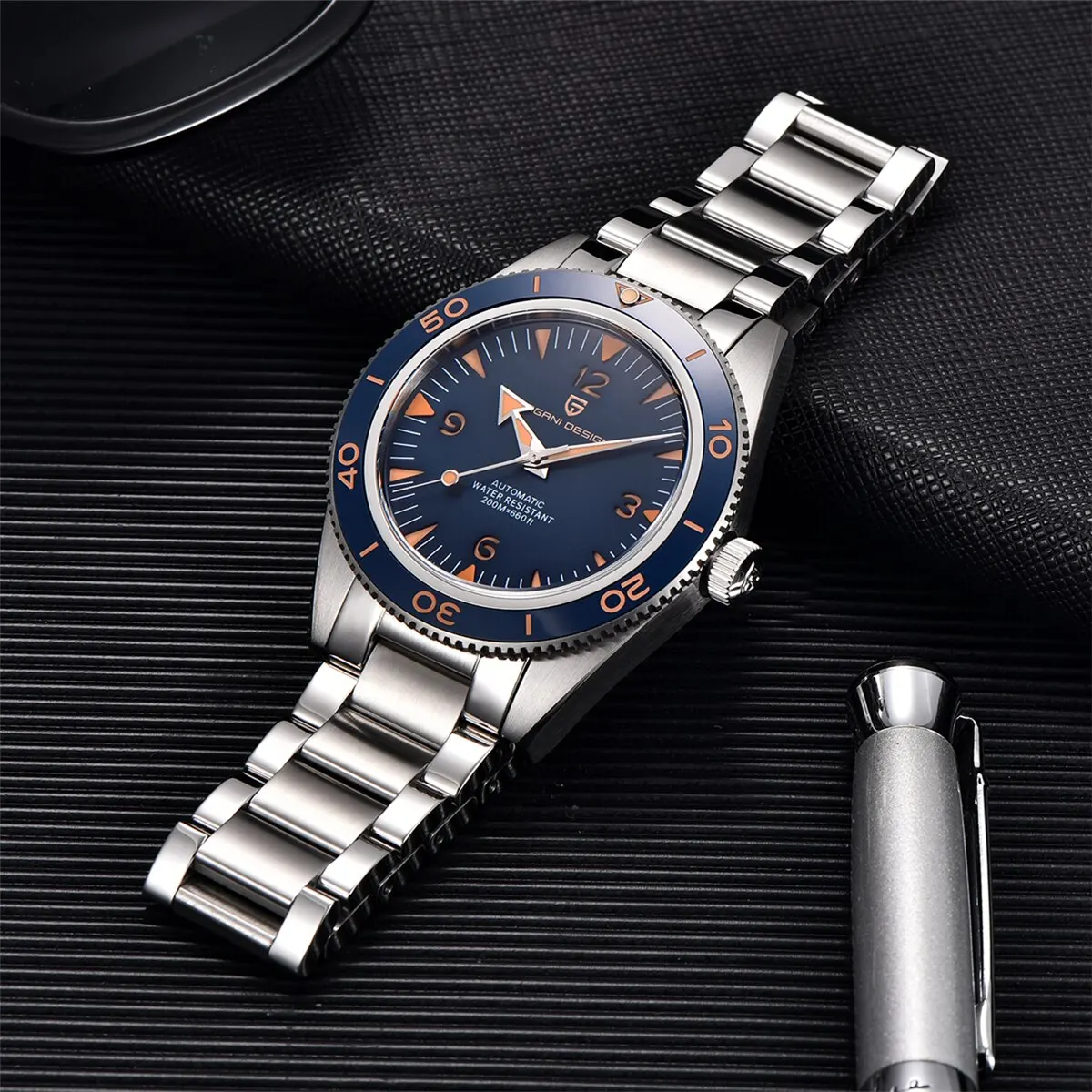 2024 neue PAGANI Design 41mm männer Automatische Mechanische Uhr Klassische Retro 200 m Wasserdicht Business Sport Uhren Reloj hombre