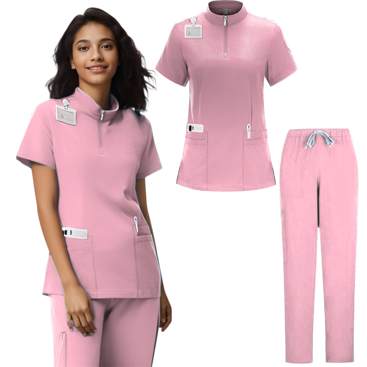 Uniforme médico esfrega enfermagem atacado designer sala de operação saúde blusas médicas esfrega conjunto feminino esfrega feminino jogger conjunto