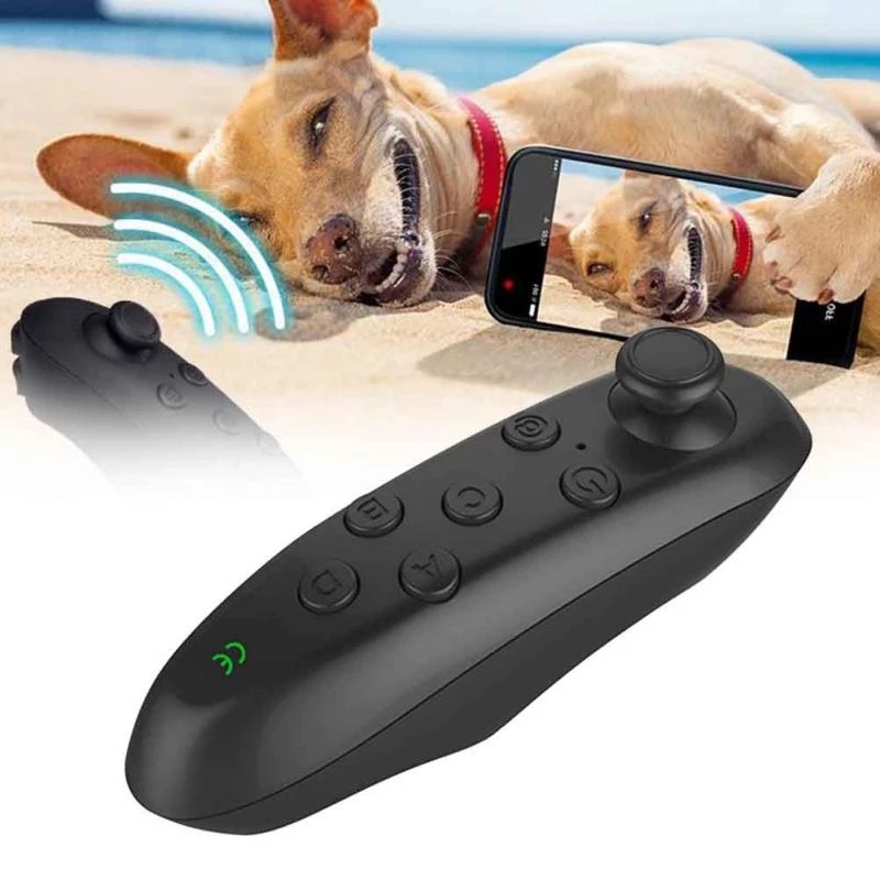 Controle remoto do telefone móvel VR óculos, sem fio Android telefone inteligente, Gamepad remoto, E livro página virando alavanca