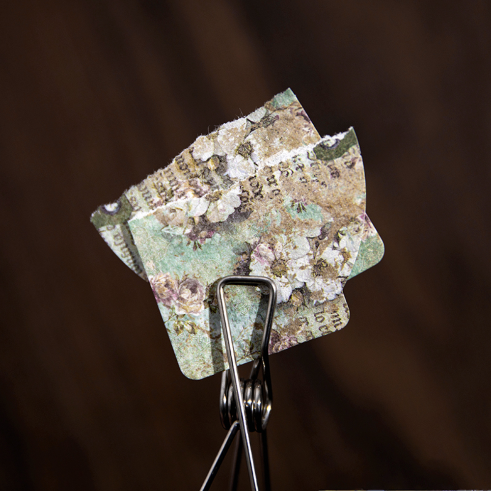 Mr. Papier 4 Arten 40 Sheets/pack Vintage Papier Künstlerische Schöne Vase Pflanze Schmetterling Handbuch Dekorative Nachricht Papier