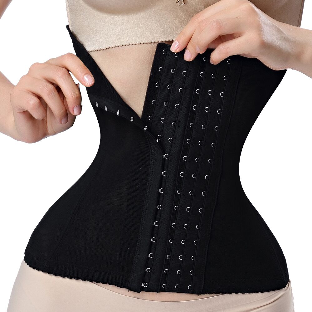 Entrenador de cintura adelgazante, cinturón de corsé, vaina de barriga, moldeador de cuerpo, ropa interior moldeadora, carpeta de correa de modelado para ajuste delgado