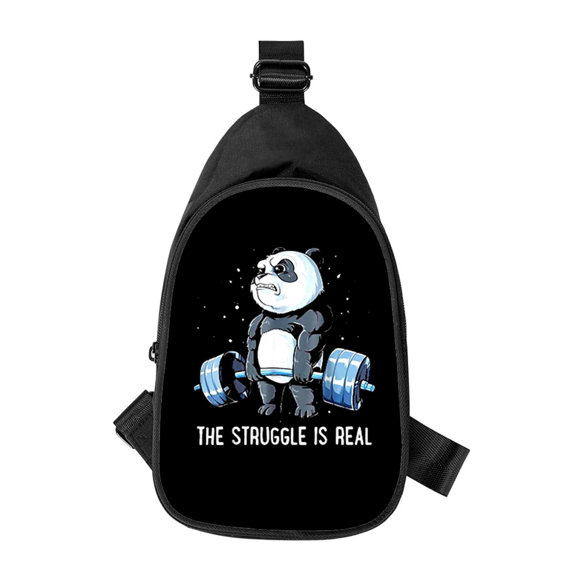 Exercise Bodybuilding GYM Fitness New Men Cross Chest Diagonally Women Shoulder Bag Husband School Waist Pack Male chest pack