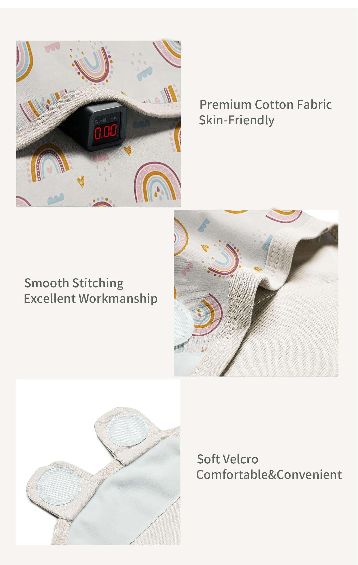 INSULAR ฤดูร้อนใหม่หนา Swaddle ผ้าฝ้าย 100% ทารกแรกเกิดกระเป๋าห่อเด็ก Sleep Sack ผ้าอ้อม Cocoon สําหรับทารกแรกเกิดกระเป๋า 1 PC