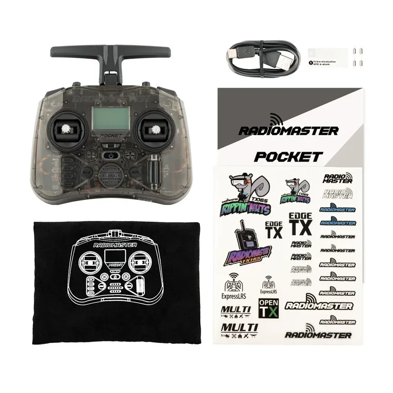 Radiomaster Pocket EdgeTX 2.4G Radio Controller (Mode2 Left-handed Throttle ) CC2500 / ELRS